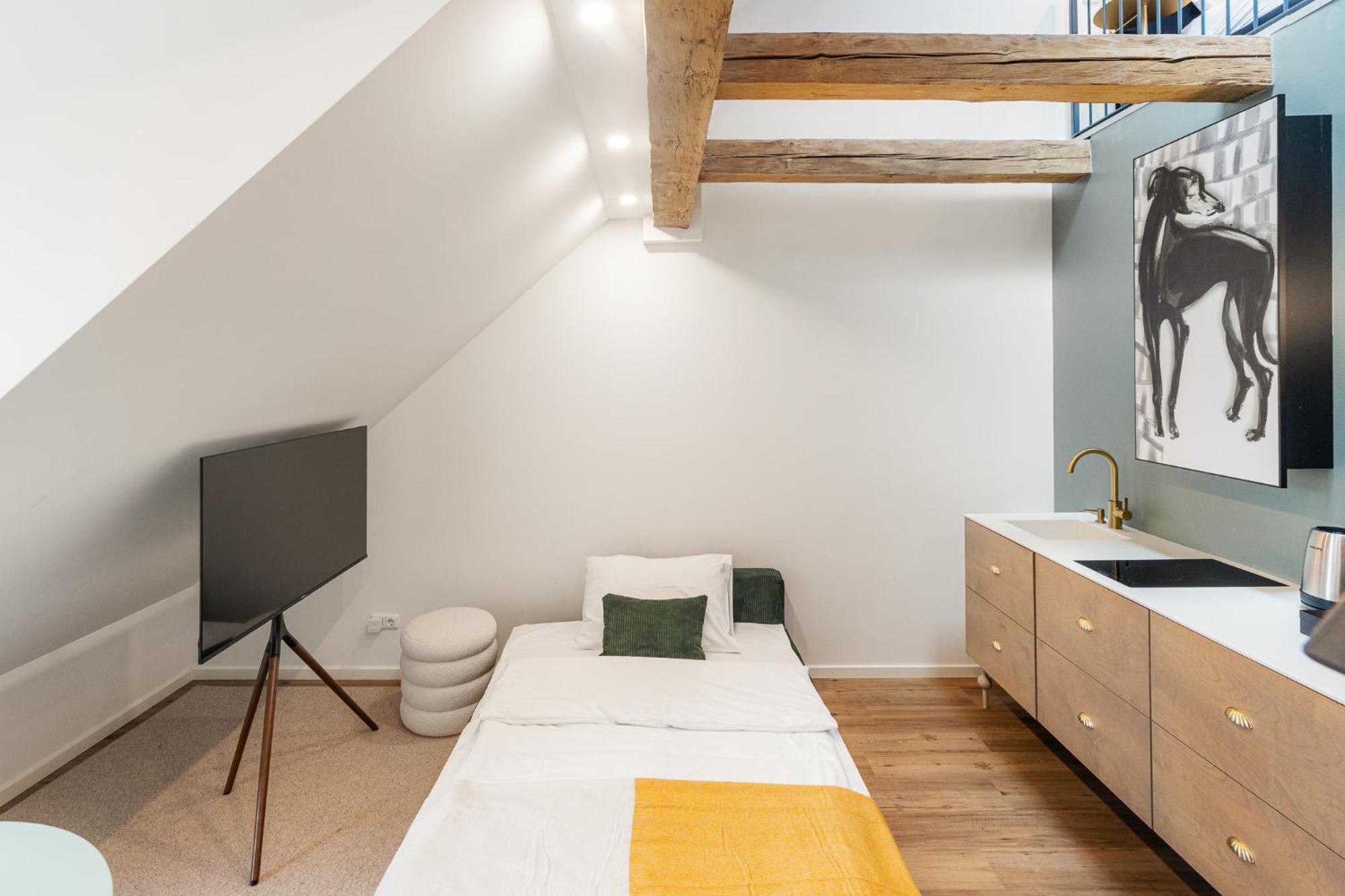 Kalm Stay - A Design Aparthotel Munchen Ruang foto
